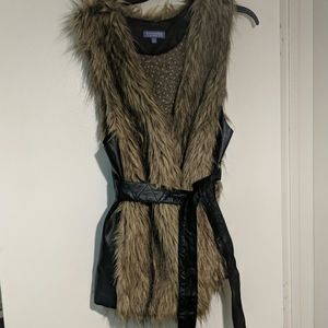 Furry vest